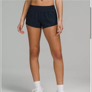 Lululemon navy blue size 0 hotty hots